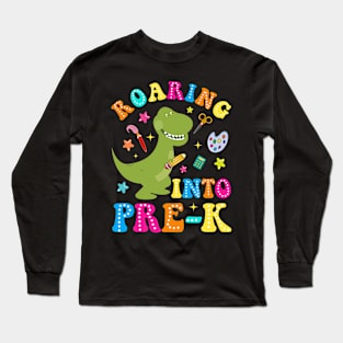 First Day Of Pre-K -Boys First Day Of Pre-K Gift For Boys Kids Long Sleeve T-Shirt